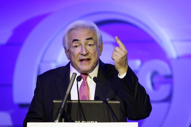 Strauss-Kahn a revenit pe scena internaţională, ca invitat la o conferinţă la Beijing