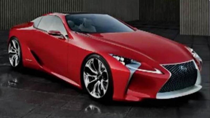 Studiul Lexus LF-Lc a apărut înainte de lansarea oficială