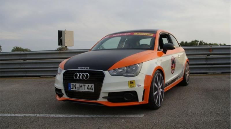 Demență fără limite: Audi A1 de la MTM trece de 300 km/h