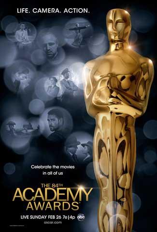 Afişul oficial Oscar 2012
