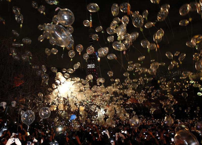 Revelion 2012 in jurul lumii 5488090