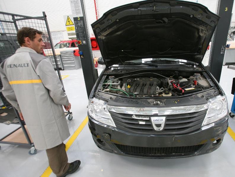 Înmatriculările Dacia în Franţa au scăzut cu 15% în 2011, de peste şapte ori mai puternic ca piaţa