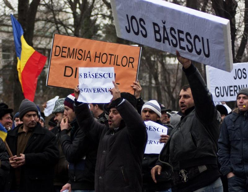 Cea de-a 7-a zi de proteste anti-guvernamentale si anti-prezidentiale 6487653