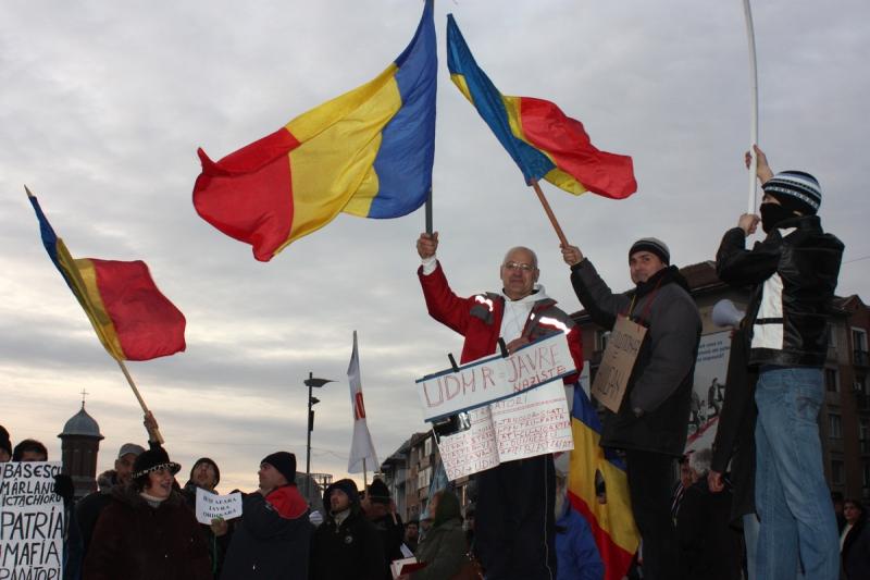 Cea de-a 7-a zi de proteste anti-guvernamentale si anti-prezidentiale 6487660