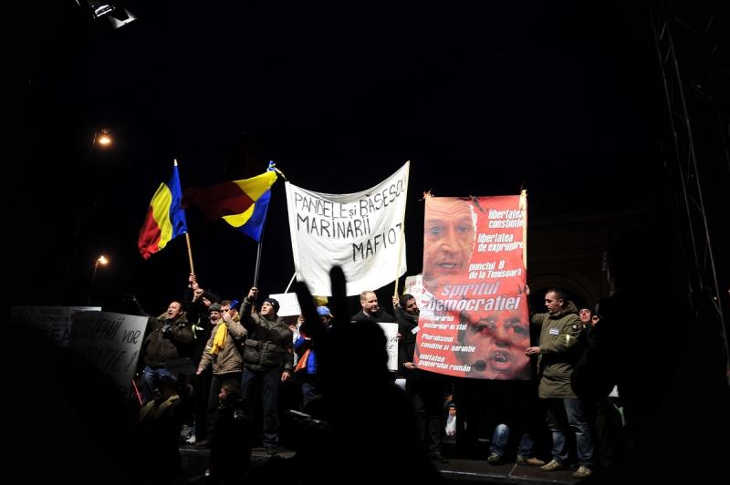 Cea de-a 7-a zi de proteste anti-guvernamentale si anti-prezidentiale 6487663