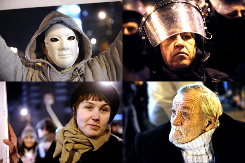 Feţele revoltei. GALERIE FOTO 6608450