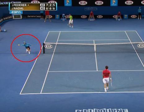 Reflex fabulos al băiatului de mingi, la Australian Open (VIDEO)