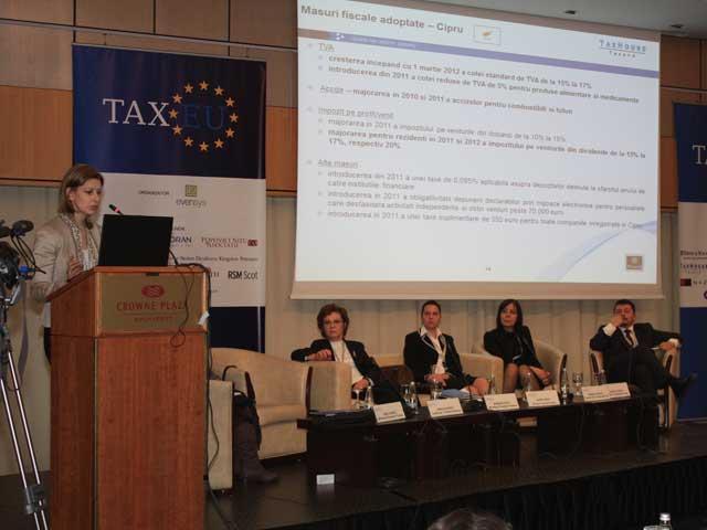 Ultimele modificari legislative si rezolvari la problemele fiscale la TaxEU Forum 2012