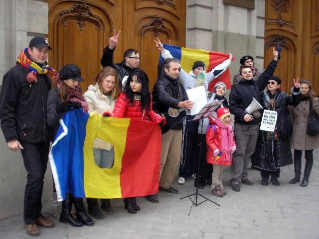 A patra săptămână consecutivă de proteste ale românilor din Franţa