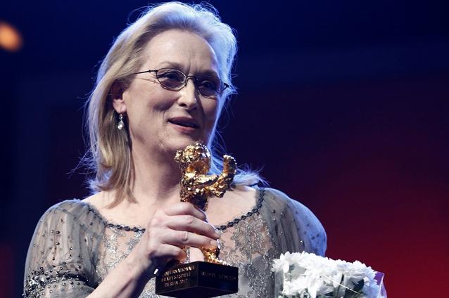Meryl Streep a primit Ursul de Aur pentru întreaga carieră la Berlinala 2012