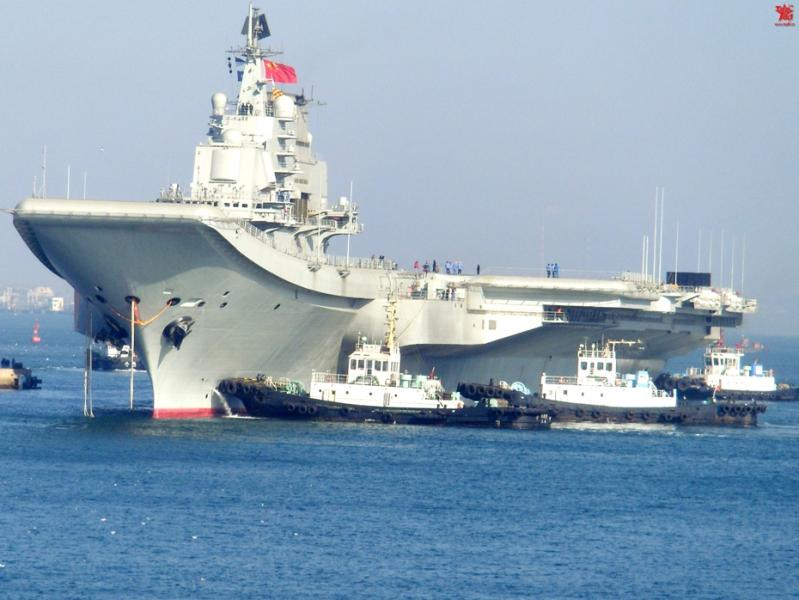 China a efectuat noi teste cu primul său portavion