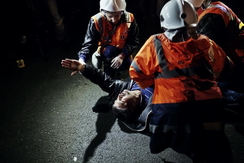 În bucătăria protestatarilor. Un fotoreportaj de Mugur Vărzariu 8549209