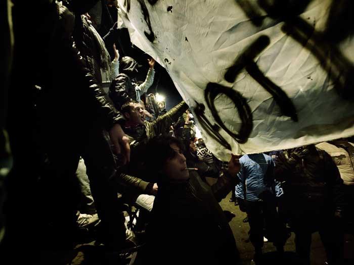 În bucătăria protestatarilor 8810666