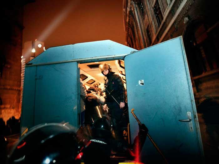 În bucătăria protestatarilor 8810668