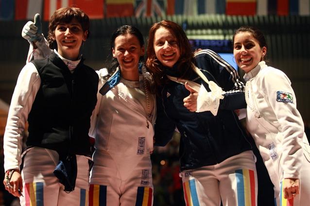 Abonate la victorie: Echipa feminină de spadă a cîştigat etapa de Cupă Mondială de la Barcelona