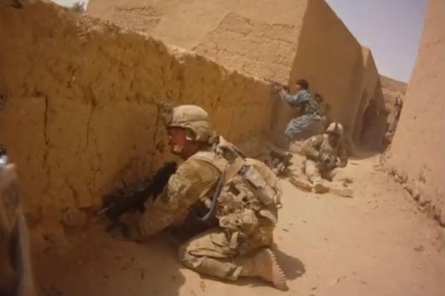 VIDEO: Soldaţii americani se luptă cu un inamic nevăzut în Afganistan