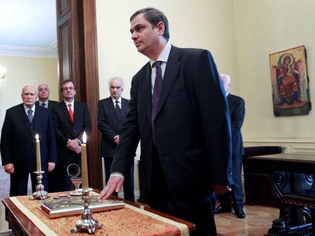 Grecia: Filippos Sachinidis, numit ministru de Finanţe în locul lui Venizelos