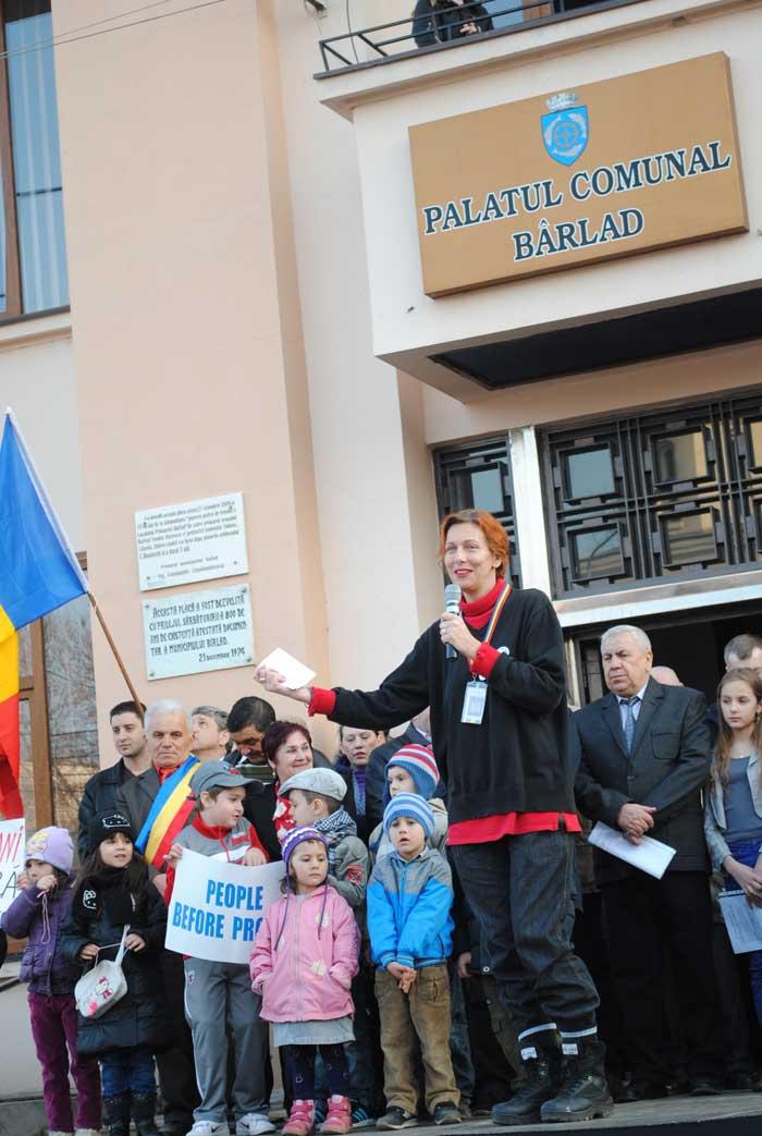 Protest la Bârlad împotriva gazelor de şist 9518366