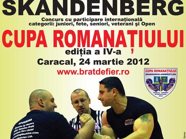 Concurs de Skandenberg cu participare internatională:  Romania International Open - Cupa Romanaţiului 2012