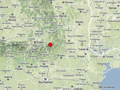 Cutremur în Vrancea, resimţit şi în Capitală