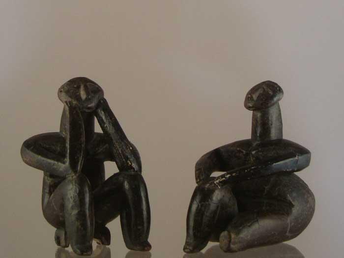 ”Gânditorul” - cea mai importantă operă de artă realizată, până la Brâncuşi, pe teritoriul ţării noastre. Omul neolitic şi omul secolului XXI 9889493