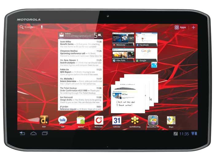 Motorola Xoom 2, noua tabletă business