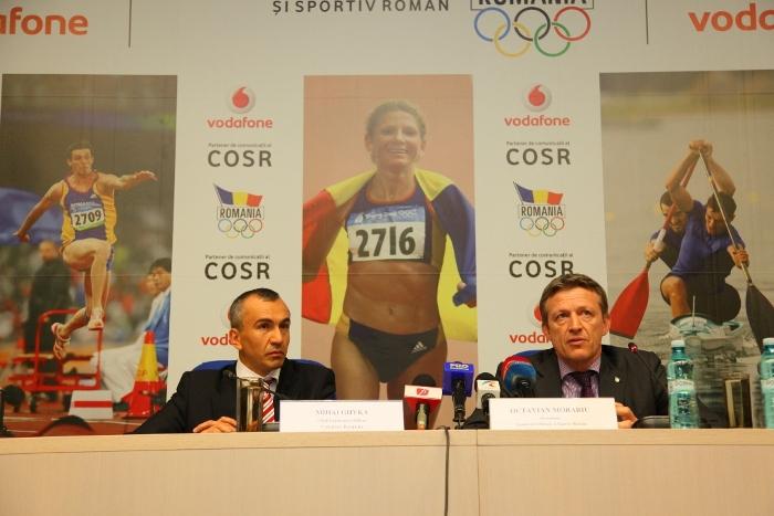 Parteneriat Comitetul Olimpic Român- Vodafone