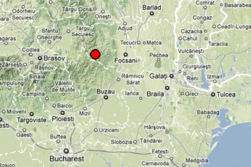 Cutremur în Vrancea, în această dimineaţă. Seismul s-a resimţit şi în judeţul Buzău