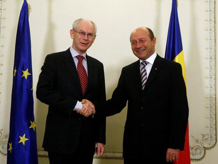 Herman van Rompuy, la Cotroceni: Toate condiţiile de aderare a României la Schengen au fost întrunite