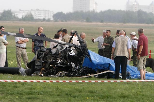 Cinci morţi după prăbuşirea unui elicopter ucrainean în judeţul Tulcea