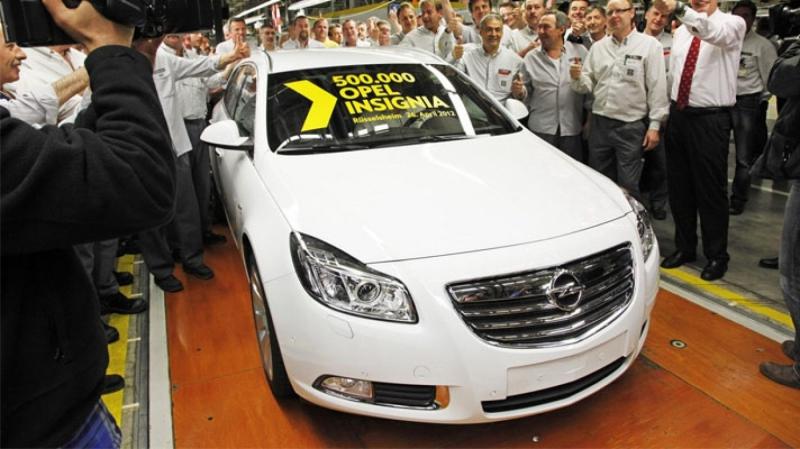 Opel a construit Insignia cu numărul 500.000