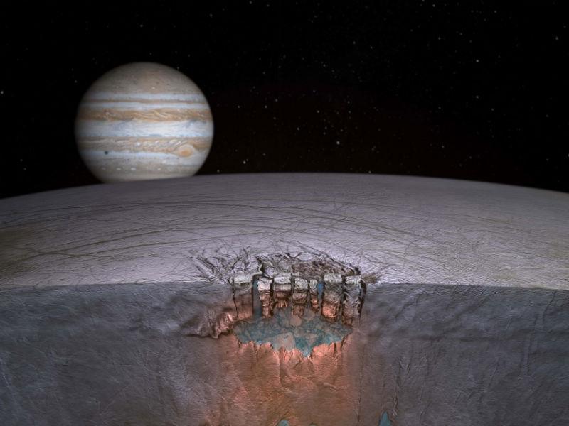 Europenii vor căuta forme de viaţă pe Jupiter şi sateliţii acestuia începând cu 2022