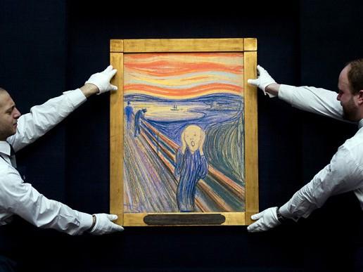 Record mondial pentru "Ţipătul" de Edvard Munch. Tabloul, vândut cu 119,92 milioane de dolari