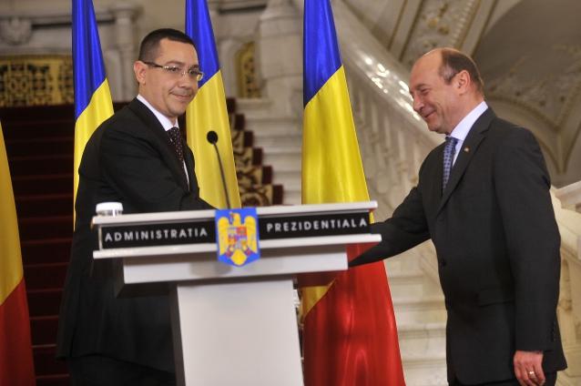 Băsescu, despre colaborarea cu Ponta: Instituţional, de câte ori se fac lucruri în interes naţional