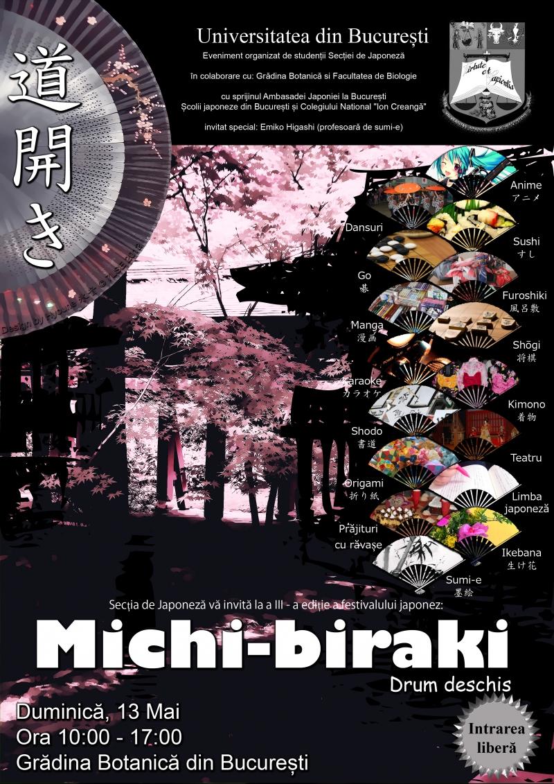 Michi-biraki - festival japonez la Bucureşti