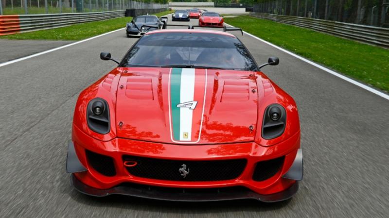 Mașini Ferrari XX, la Monza