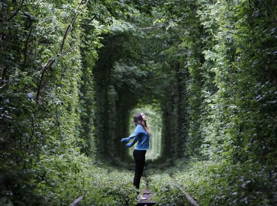 "Tunelul Iubirii", unul dintre cele mai romantice locuri din lume