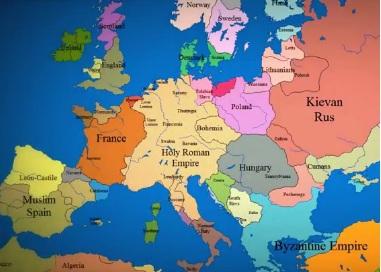 (VIDEO) Vezi cum s-a modificat harta Europei în ultima mie de ani