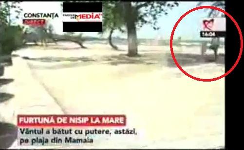 (VIDEO) Gafă jurnalistică monumentală marca RealitateaTV: Furtuna de nisip cu vânt groaznic, din glezna reporterului
