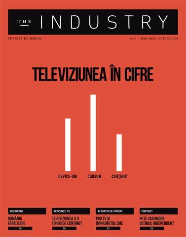 "Romania fara ziare” si "Televiziunea in cifre”, in noul numar The Industry