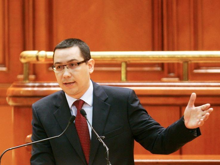 Ponta se adresează Parlamentului pe 12 iunie