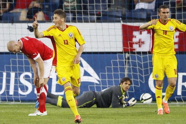 Naţionala lui Piţurcă repetă cu succes pentru preliminariile CM 2014: 1-0 cu Elveţia, în deplasare