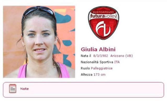 Voleibalista italiană Giulia Albini s-a sinucis, aruncându-se în Bosfor