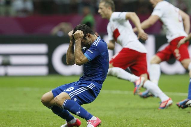 Euro 2012 a debutat cu o remiză: Polonia - Grecia 1-1 după un meci cu două eliminări şi un penalty ratat