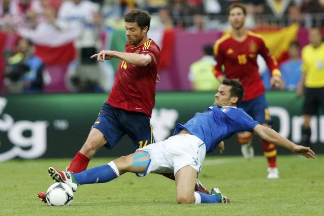Campioana mondială şi europeană ţinută în şah: Italia - Spania 1-1