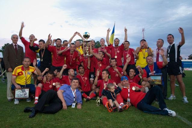 Euro 2012 s-a încheiat! România a devenit campioană europeană la fotbal! Este vorba despre Campionatul european de fotbal al personalului de penitenciare 13125419