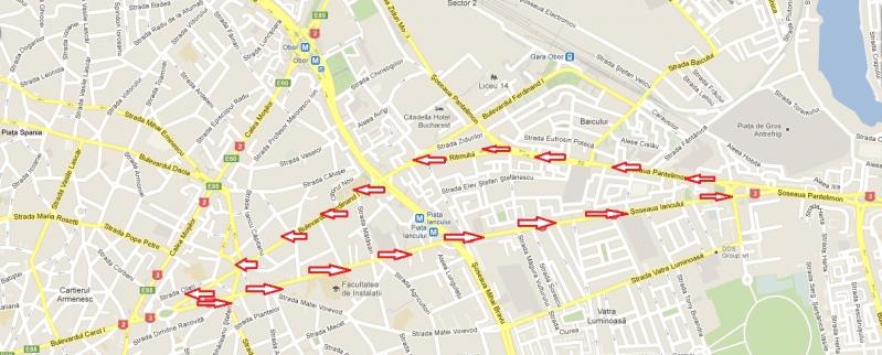 Primăria Capitalei vrea să introducă noi sensuri unice. Vezi HARTA şi zonele vizate 13298946