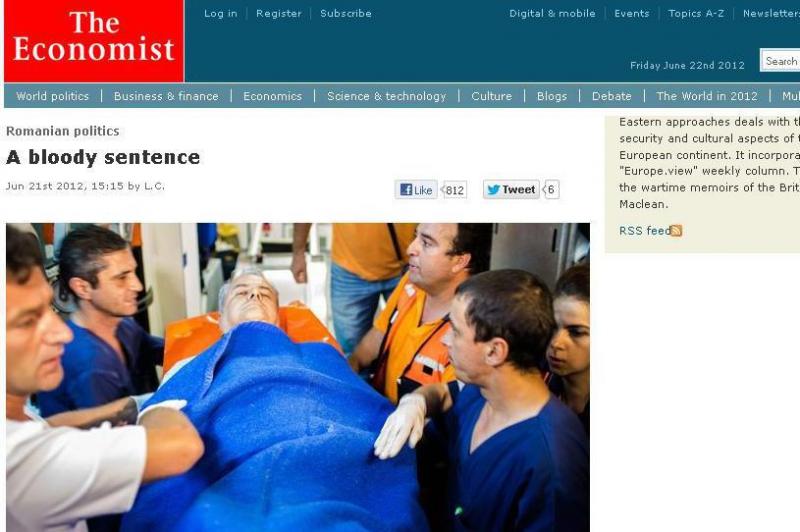 The Economist, despre cazul Năstase: O sentinţă sângeroasă! Indiferent de soarta fostului premier, România trimite un semnal foarte puternic
