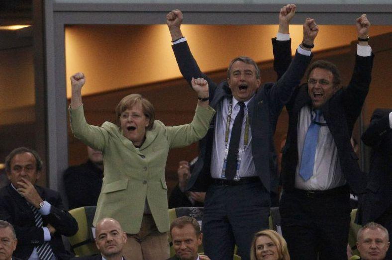 Angela Merkel despre sfertul Germania-Grecia: Am impresia că am dominat. A fost un meci formidabil!
