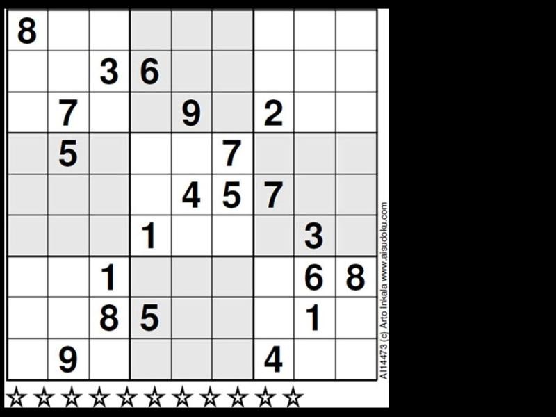 Cel mai complicat sudoku din lume. Crezi că poţi să-l rezolvi?